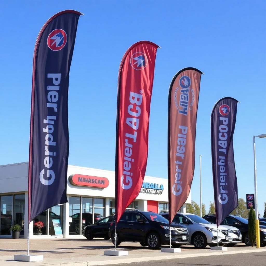 Teardrop Pole Flags