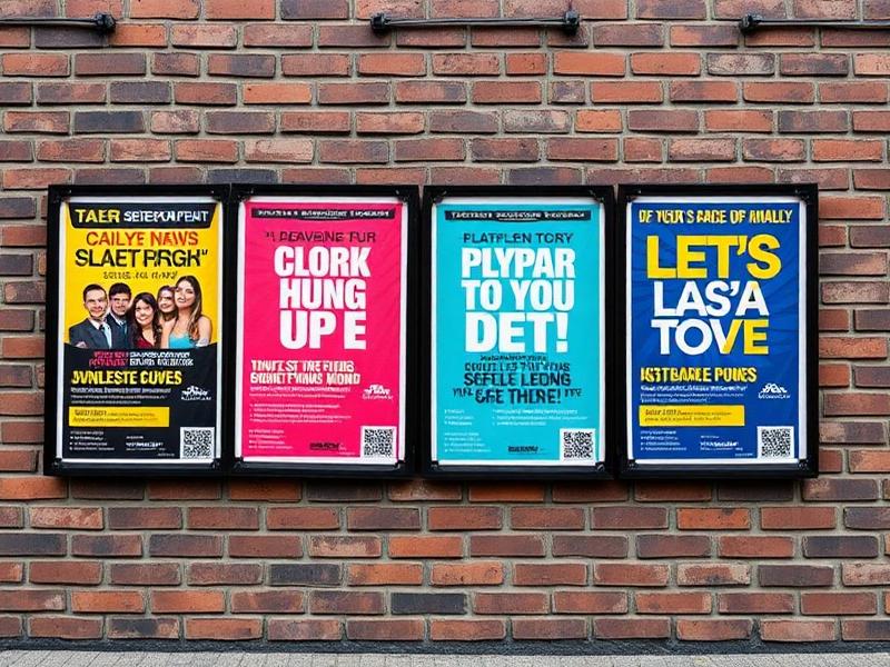 Promotional Posters (A3 / A2)