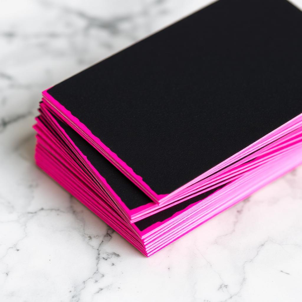 Edge-Painted Business Cards