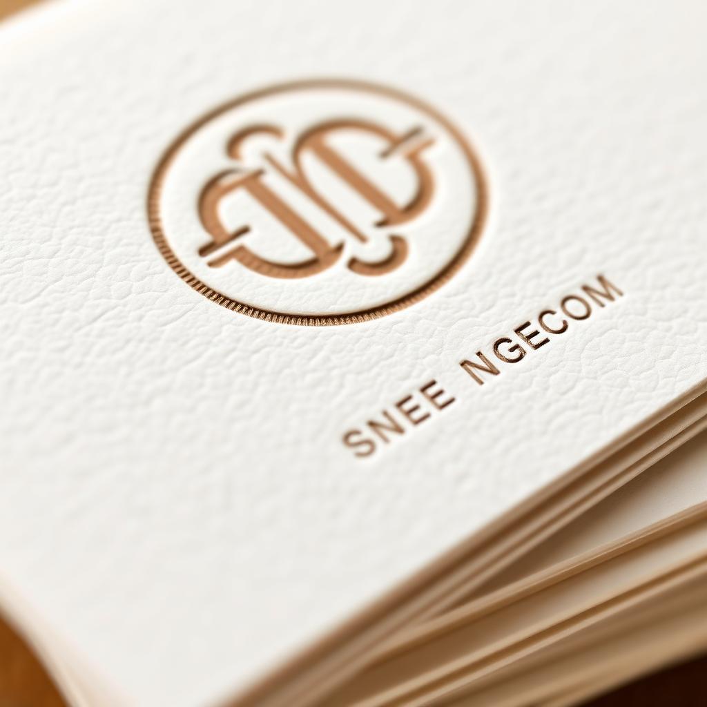 Embossed Business Cards