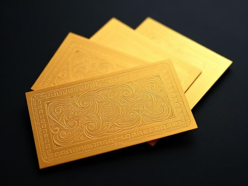 Gold Foil Business Cards